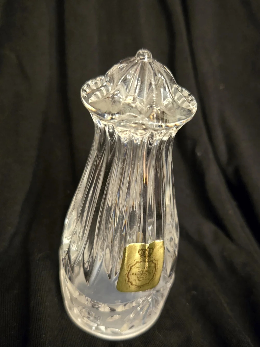 Vintage Oneida Crystal Salt Shaker Style Southern Garden (Single)